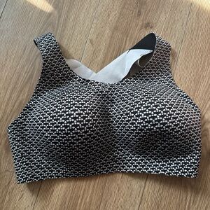 Lululemon Athletica Monochrome Patterned Sports Bra